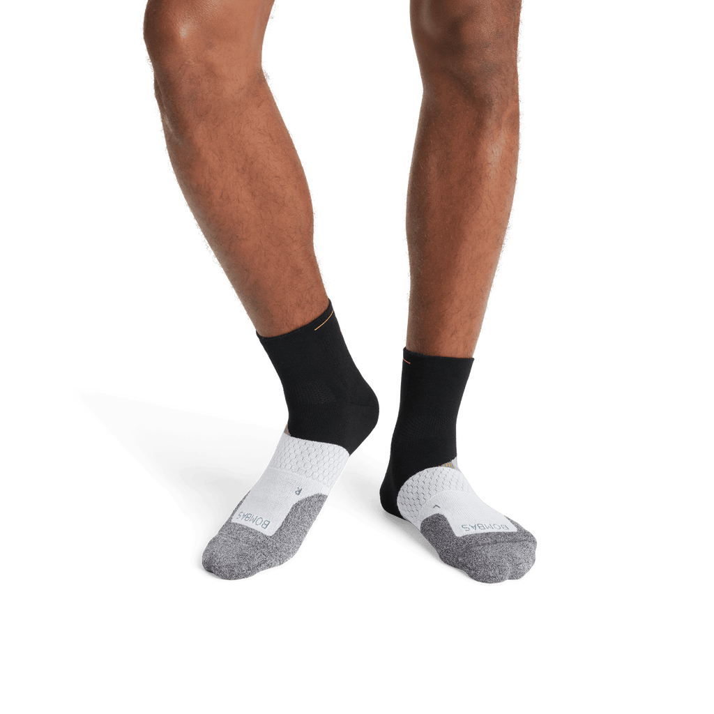 Men's Running Quarter Sock 6Pack Bombas