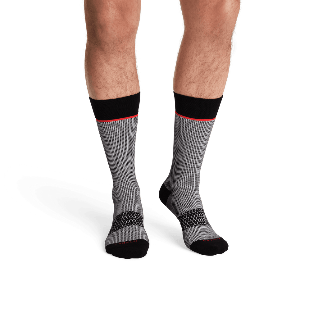 Men’s Grid-Knit Dress Calf Sock 4-Pack – Bombas