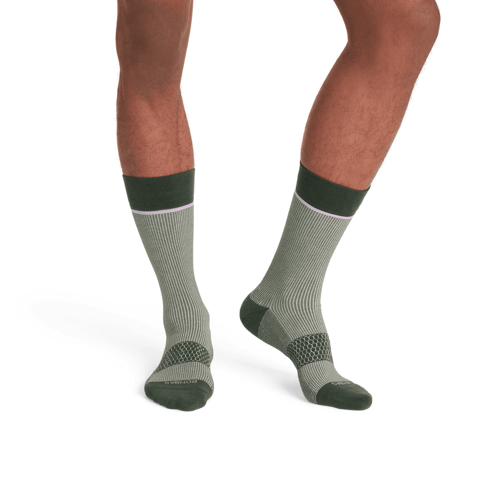 Men’s Grid-Knit Dress Calf Socks – Bombas