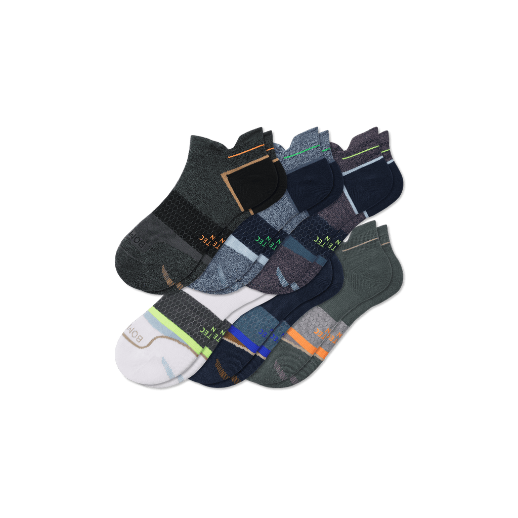 Men's Running Ankle Sock 6-Pack – Bombas