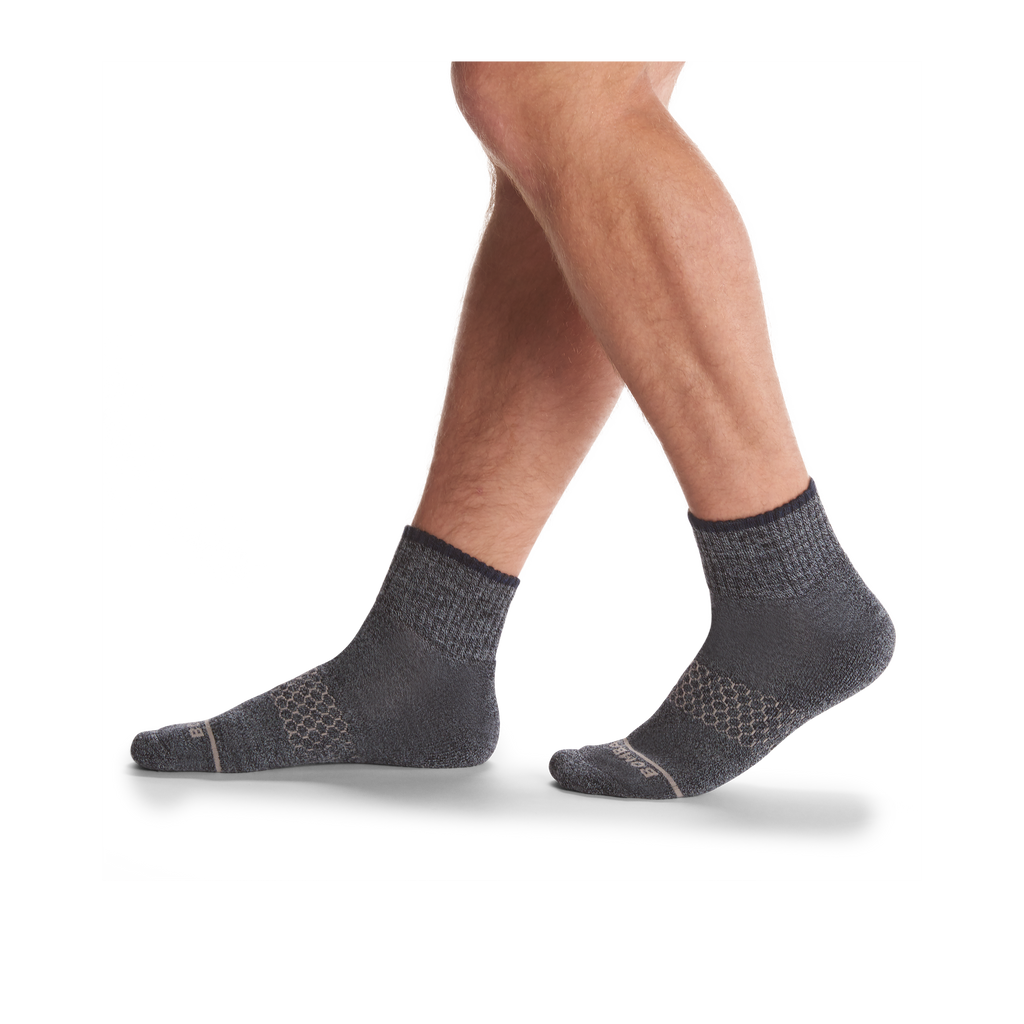 Men's Merino Wool Blend Quarter Sock 4-Pack – Bombas