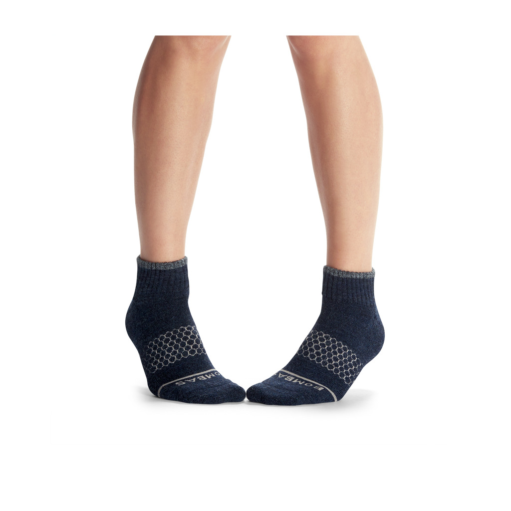 Women's Merino Wool Blend Quarter Socks – Bombas