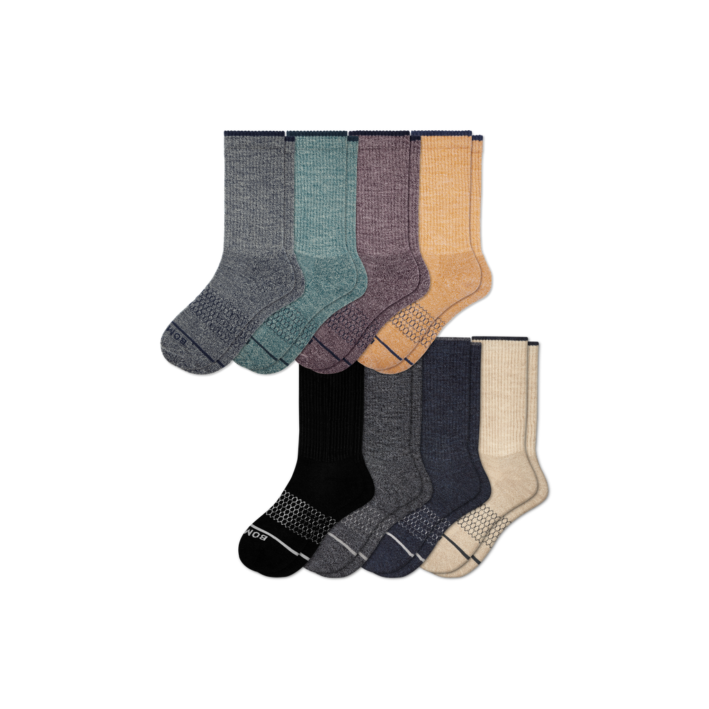 Men's Merino Wool Blend Calf Sock 8-Pack – Bombas