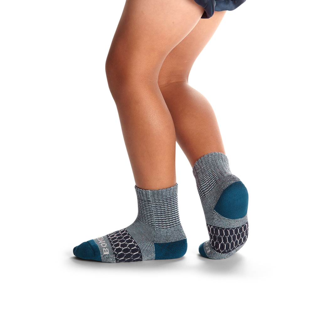 Toddler Microstripe Calf Sock 4-Pack – Bombas